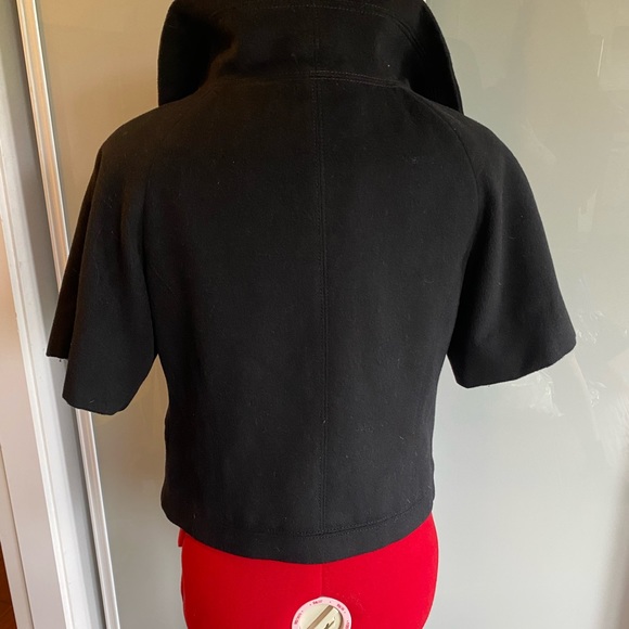 Armani Exchange Black asymmetrical zip jacket chest 37 waist 36 . - Picture 4 of 8